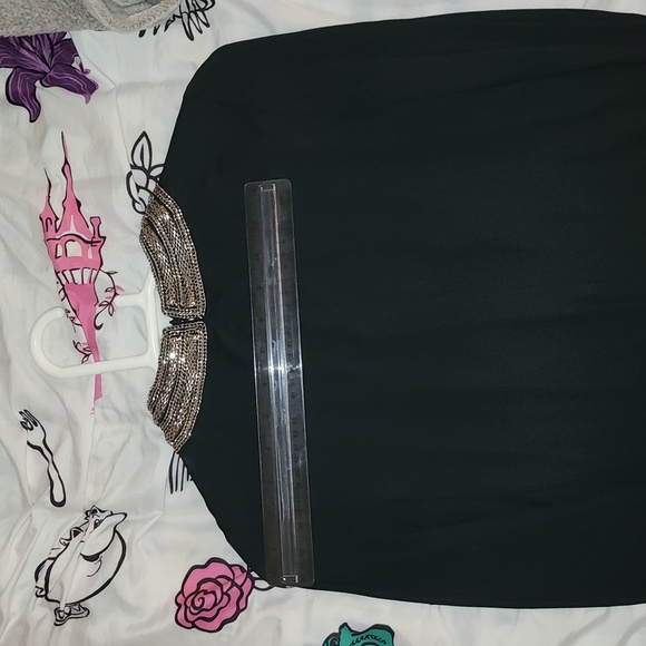 PURPUL LABEL NWOT Runway collection💜  jeweled necklace inlaid in SILVER metal - Picture 12 of 12